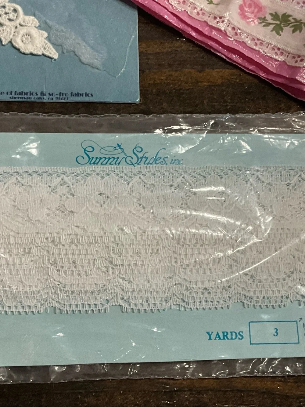 Vintage Assorted Lot of Craft Sewing Items Trim Appliqués Wrights NOS